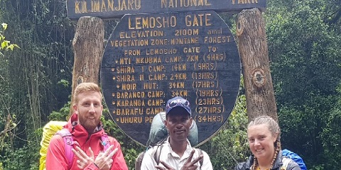 6-daagse groepsbudget Kilimanjaro-klim via Lemosho-route in Tanzania vanuit Nairobi (2026 - 2027)