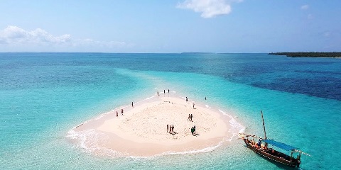 1-tägige private Nakupenda-Sandbank-Tour ab Mangapwani in Sansibar (2026 - 2027)