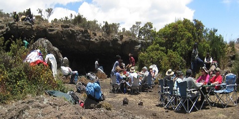Second Cave Camp