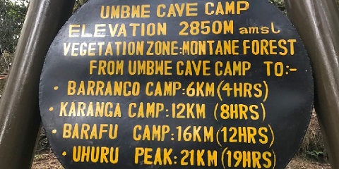 タンザニアのモシ発、ウンブウェルート経由の6日間グループ豪華キリマンジャロ登山（2026年～2027年）