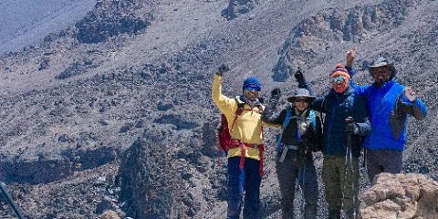 Rukunin Kwanaki 7 Tsakanin Range Kilimanjaro Hawa ta Hanyar Lemosho daga Moshi a Tanzaniya (2026 - 2027)