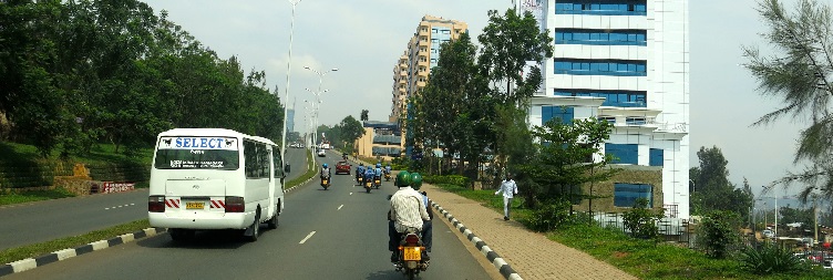 Arrival in Kigali