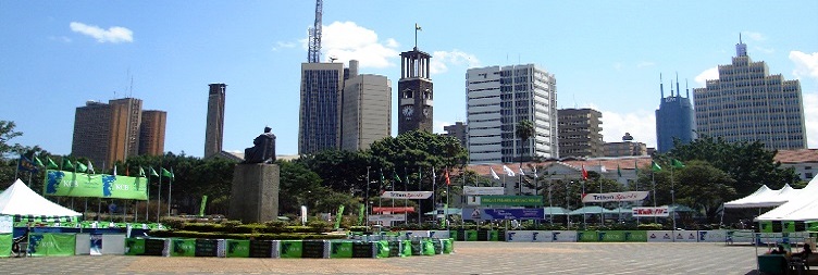 Arrival in Nairobi