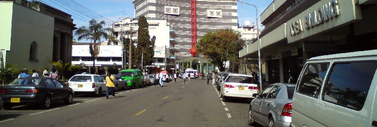 Arrival in Nairobi, Kenya