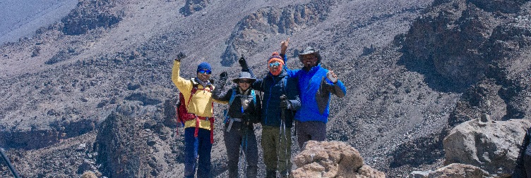 Karanga Camp to Barafu Camp