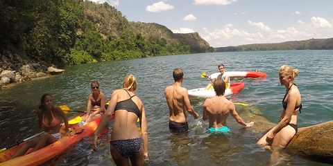 1 Dag Privaat Lake Chala-reis vanaf Kilimanjaro-lughawe (Jro) in Tanzanië