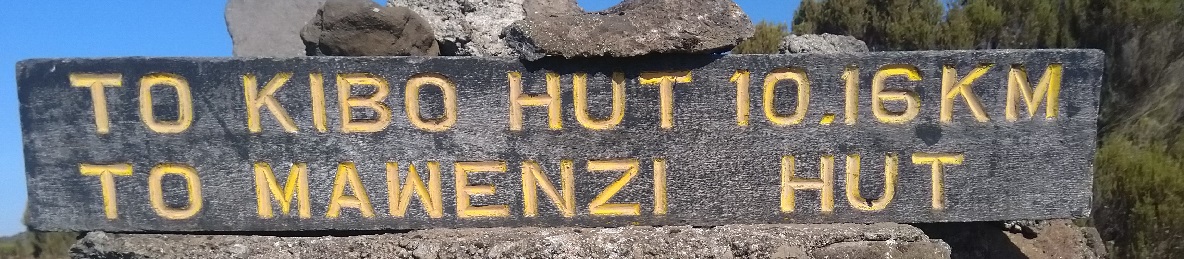 THIRD CAVE CAMP – KIBO HUTS