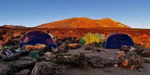 It-Tlugħ tar-Rotta ta' Lussu Kilimanjaro Lemosho ta' 8 ijiem bil-Kamp tal-Kosovo