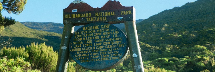 Machame Gate (1800 m) to Machame Camp