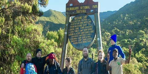 9 Days Group Budget Machame Climbing Kilimanjaro