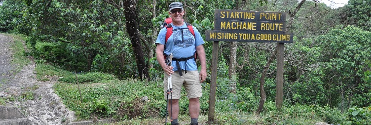 Arusha to Moshi, Machame Gate to Machame Camp