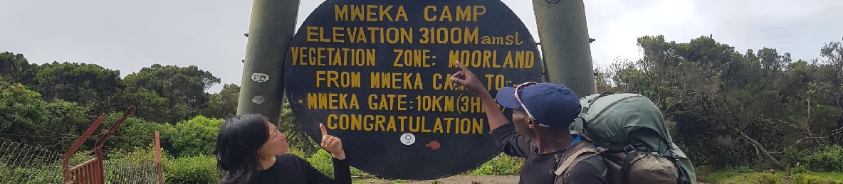 Barafu Camp (4673 m) to Uhuru Peak (5,895 m) to Mweka Camp (3100 m)