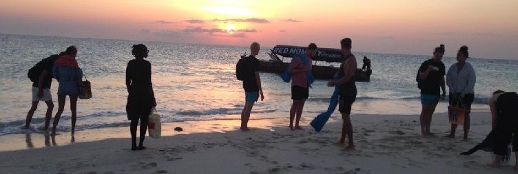 Nyange Sandbank ferð