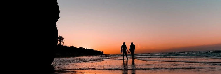 کیوینگوا میں طلوع آفتاب یا غروب آفتاب واک ٹور