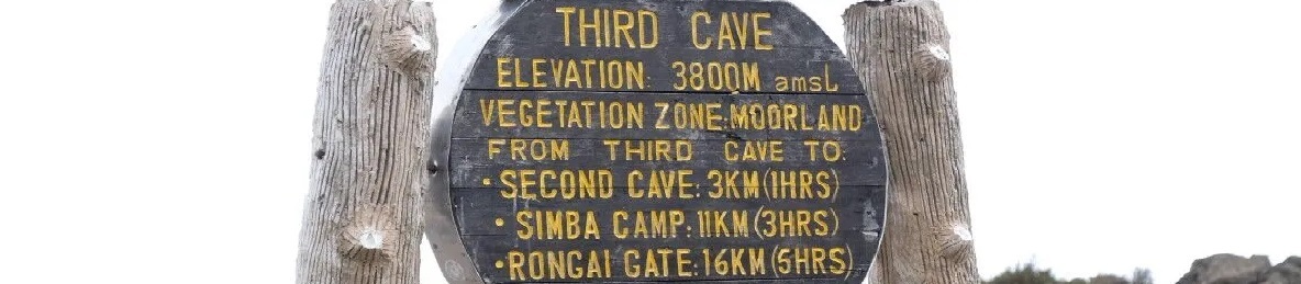 SECOND CAVE CAMP –THIRD CAVE CAMP