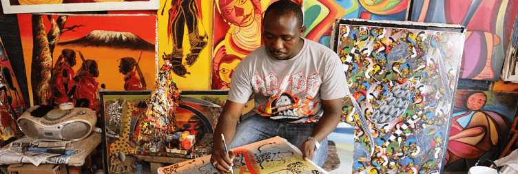 ジャンビアニの地元職人によるショッピング ツアー