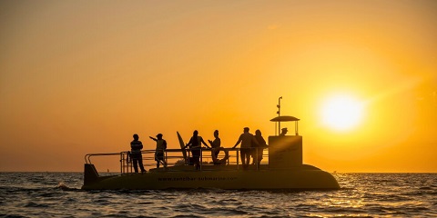 Tur Pesiar Semi Kapal Selam Pribadi Setengah Hari dari Mangapwani di Zanzibar (2026 - 2027)